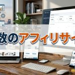 多くのアフィリサイトを運用して莫大な利益を目指せる