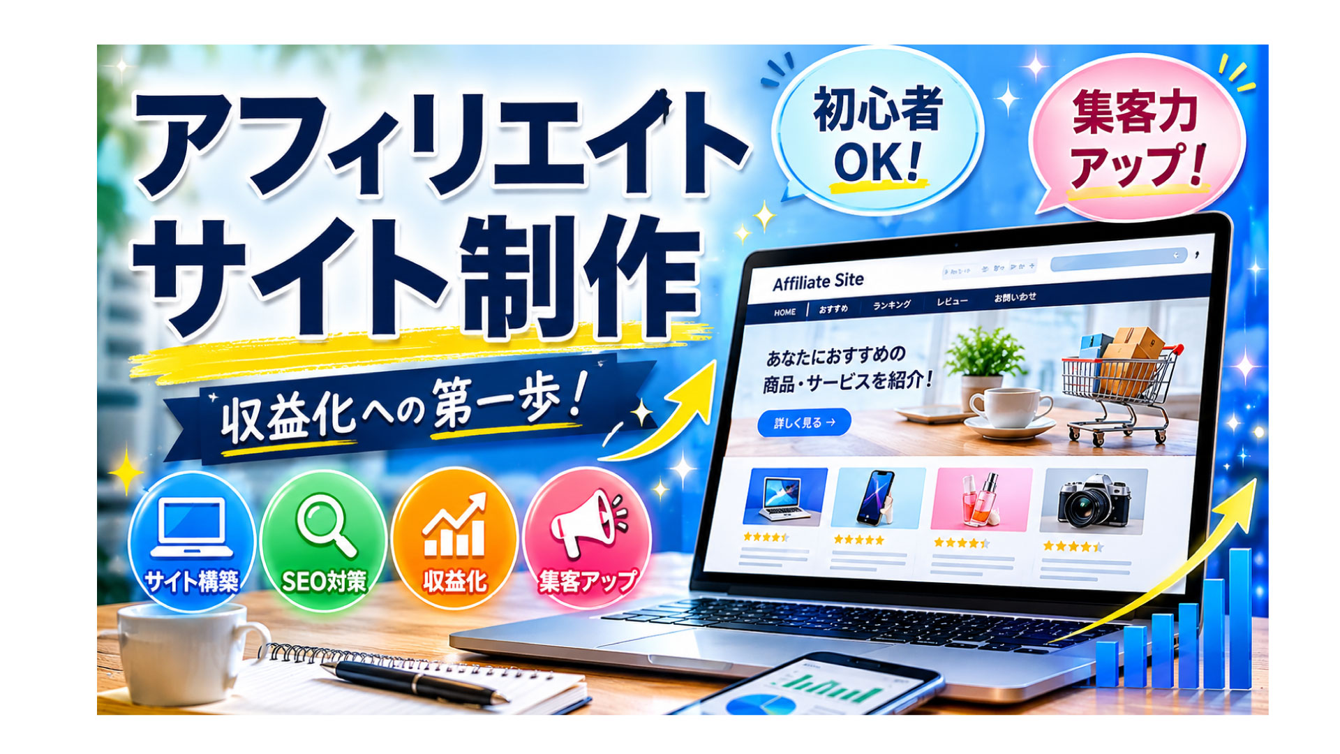 アフィリエイトサイト制作