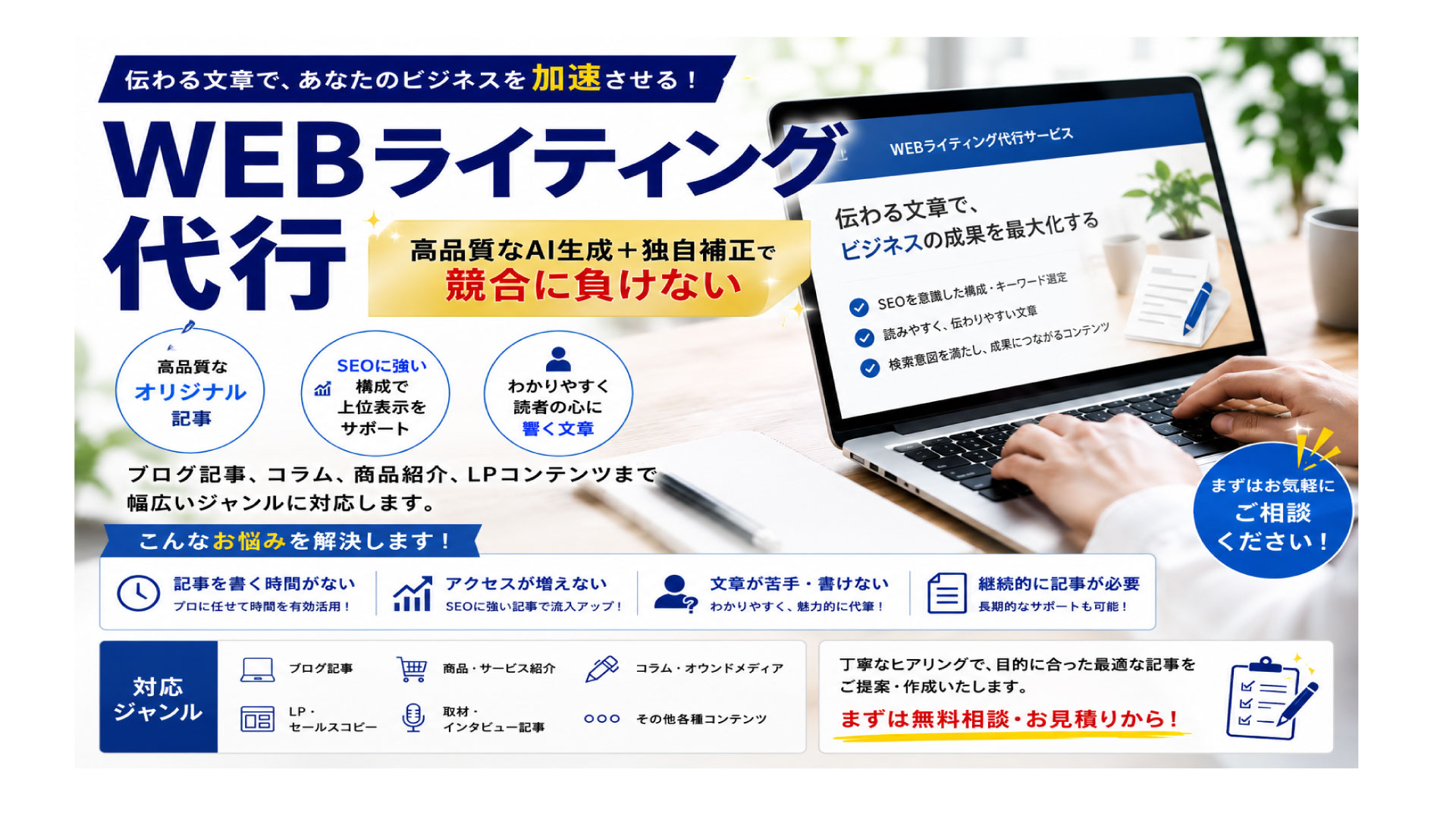 アフィリエイトコンテンツ制作